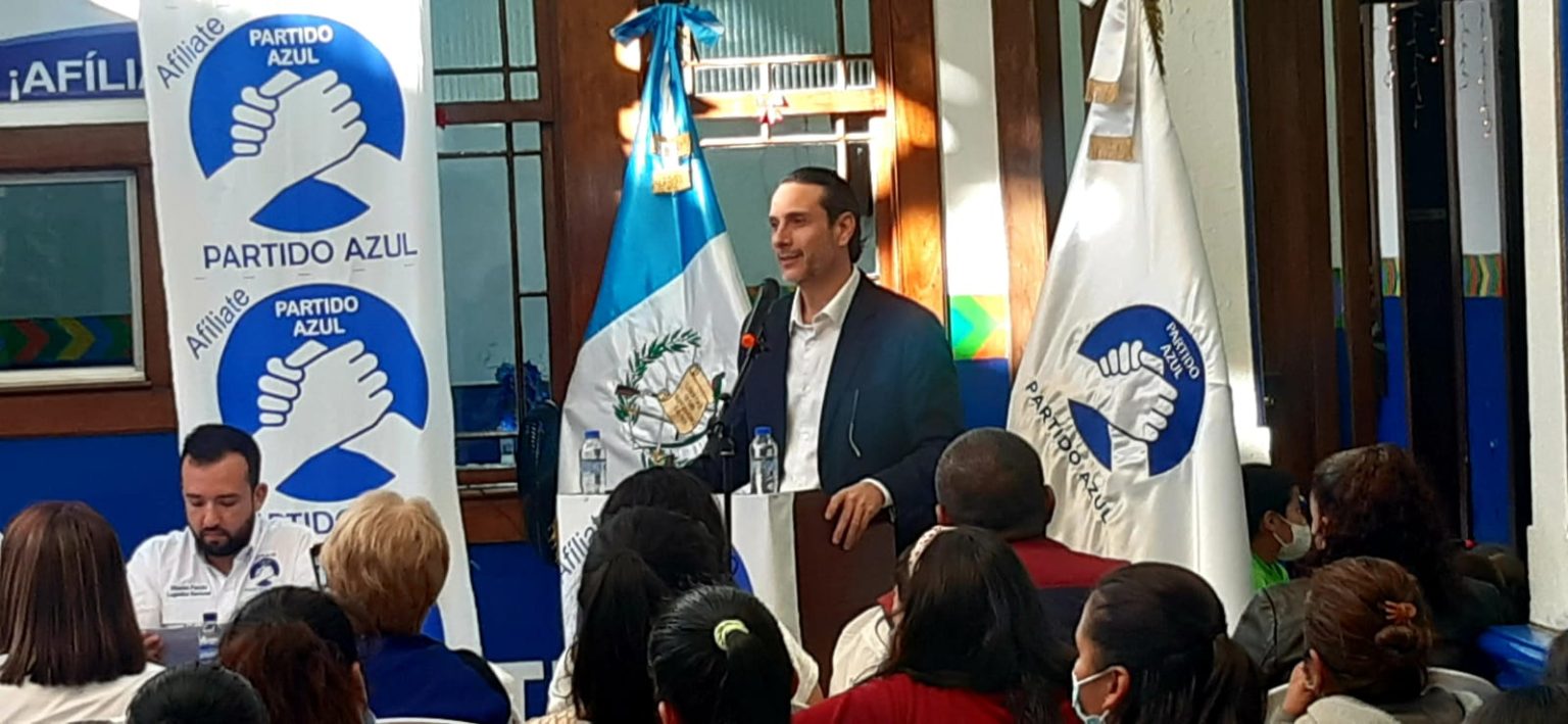 Partido Azul realiza sesión de elección y postulación de Alcalde la
