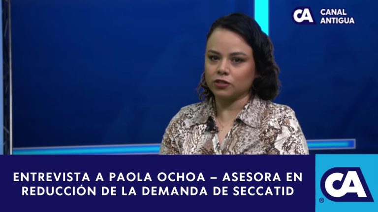 Entrevista a Paola Ochoa: SECCATID promueve campaña de verano 2