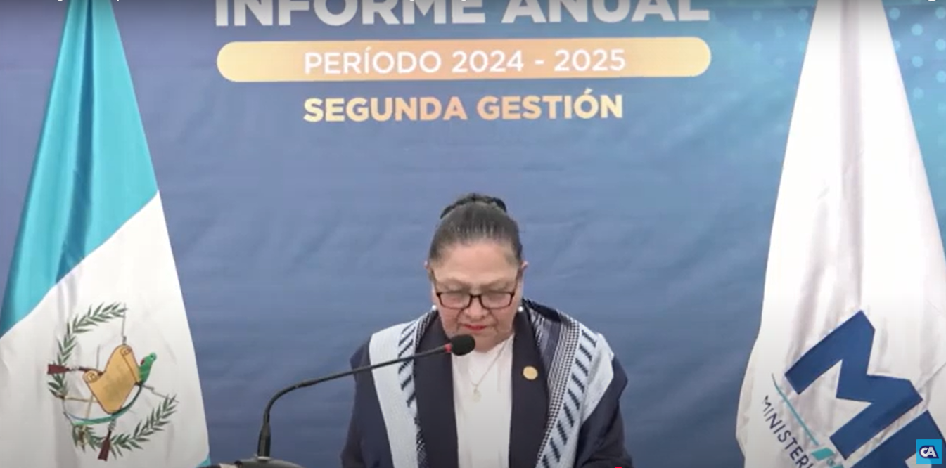 Fiscal general presenta tercer informe anual de su segunda gestión