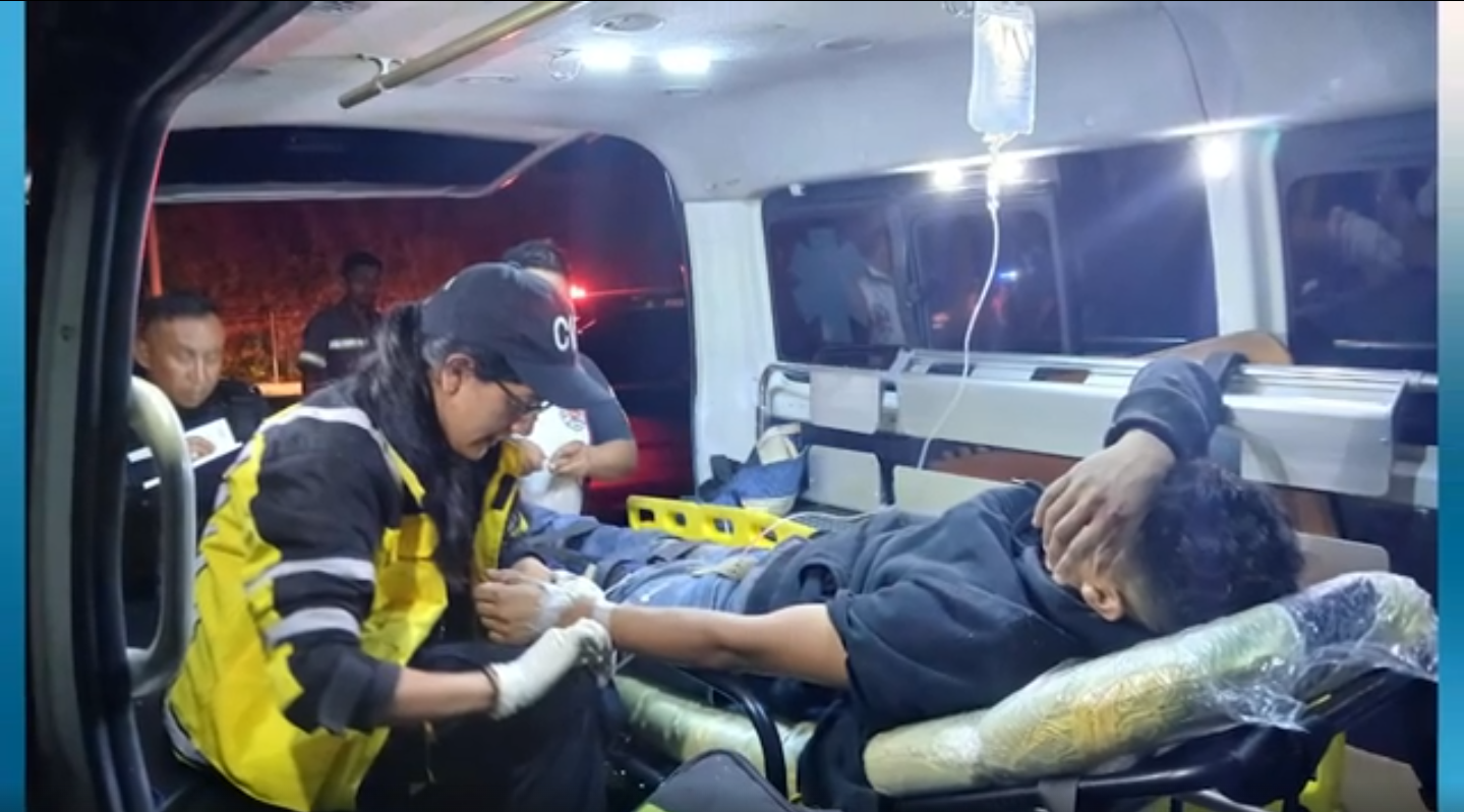 Accidente múltiple en Palín, Escuintla
