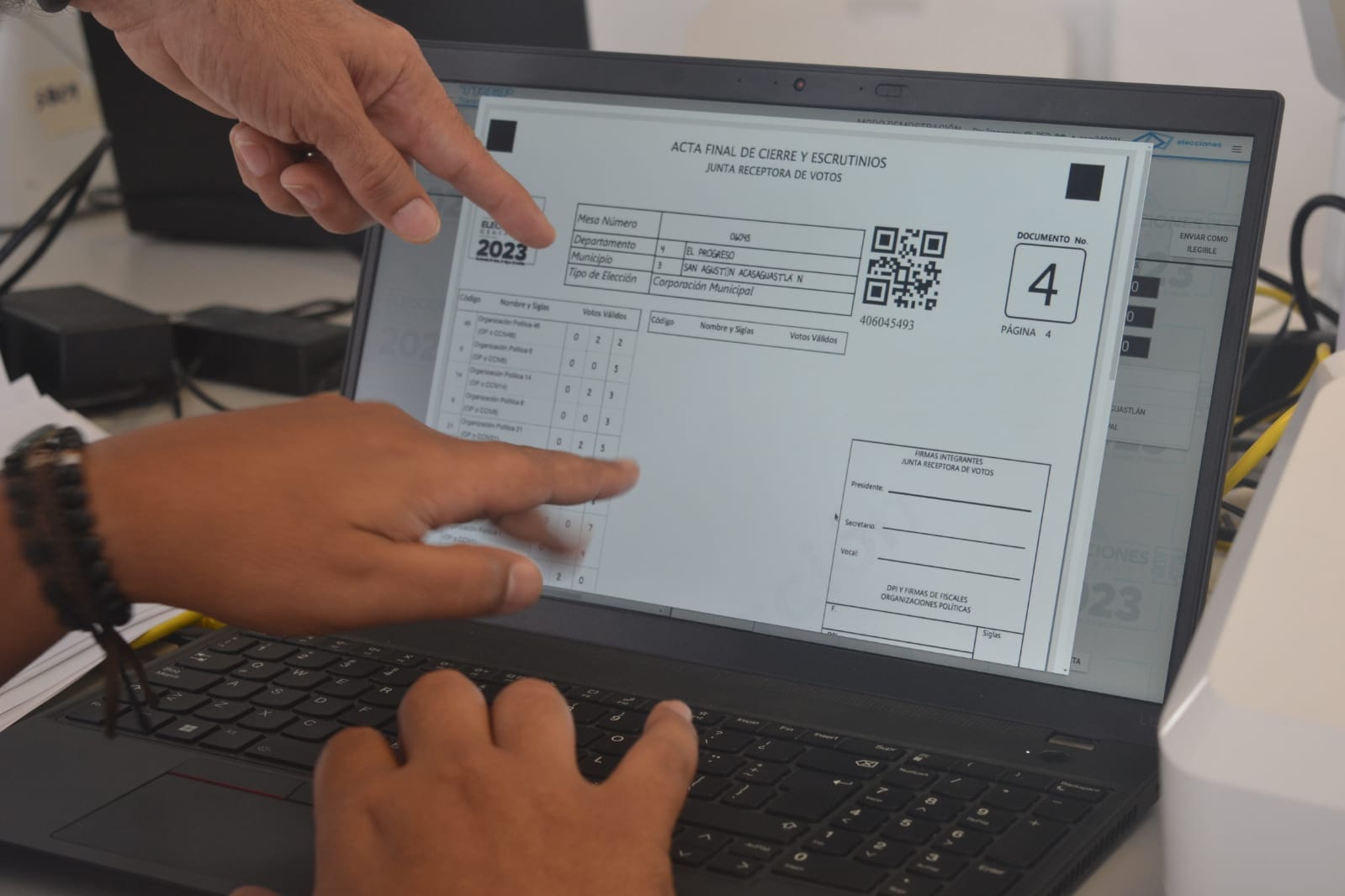 TSE busca implementar nuevo sistema de software para conteo de votos