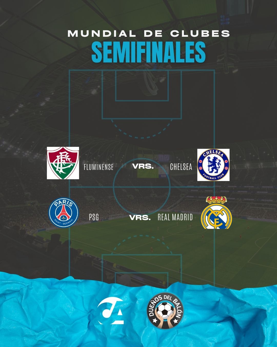 Se definen las semifinales del Mundial de Clubes 2025