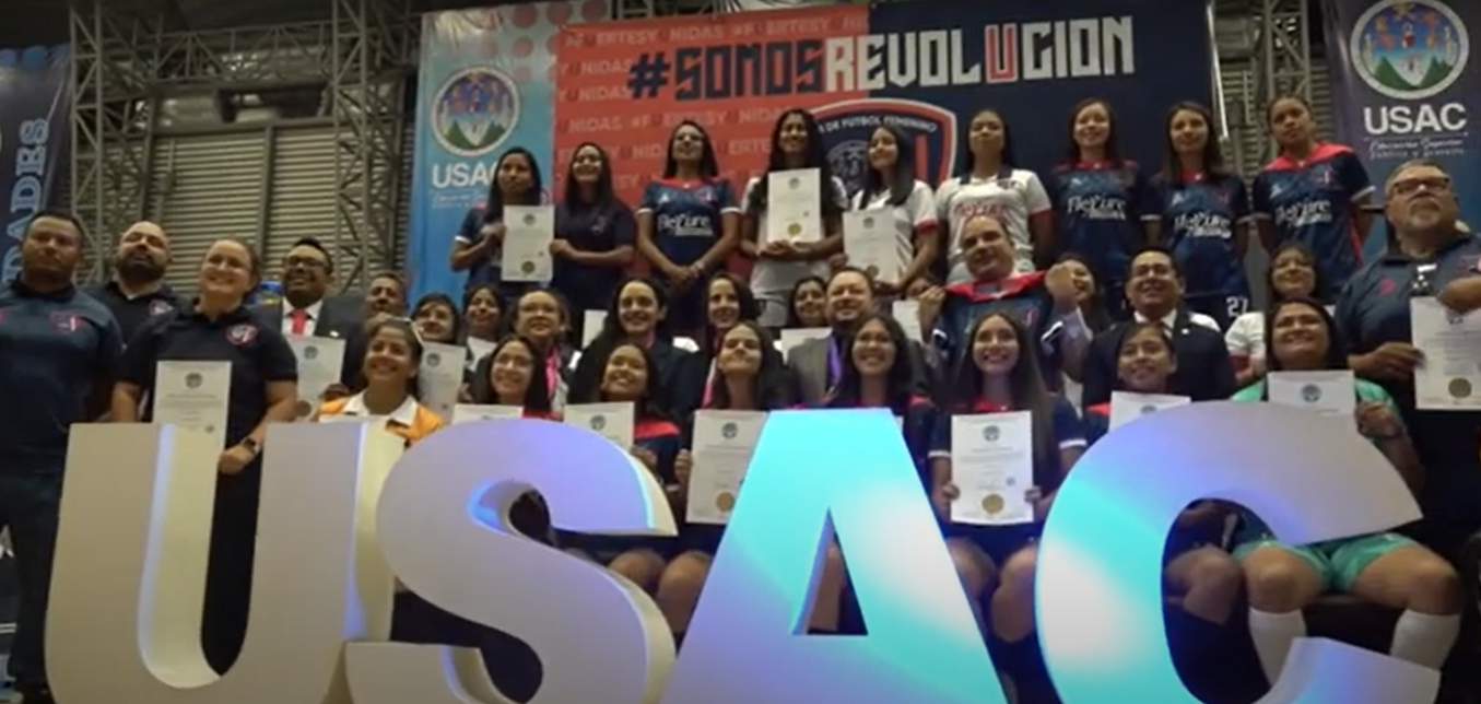 Presentan oficialmente al Club de Fútbol Femenino USAC