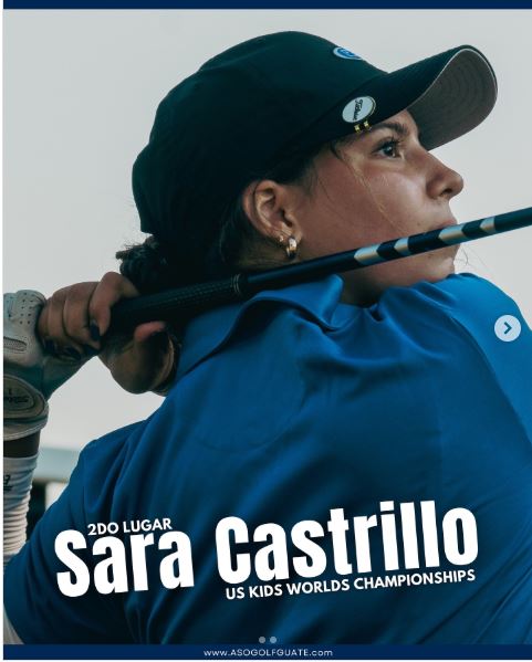 Sara Castrillo: la joven promesa guatemalteca del golf