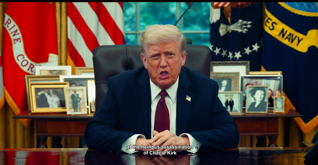 Trump tras muerte de Charlie Kirk: promete acciones contra violencia política