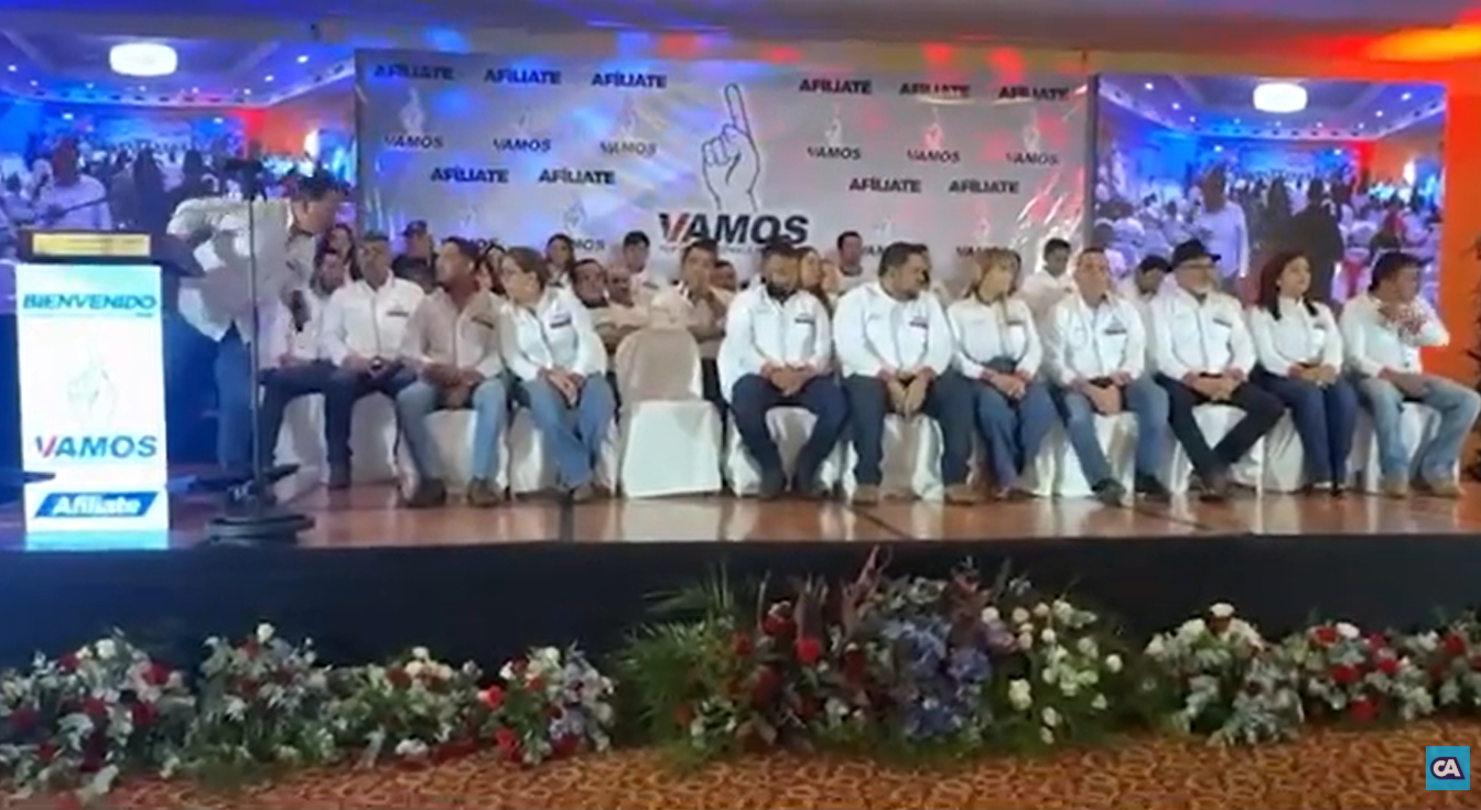 Partido VAMOS realiza asamblea para elegir Comité Ejecutivo