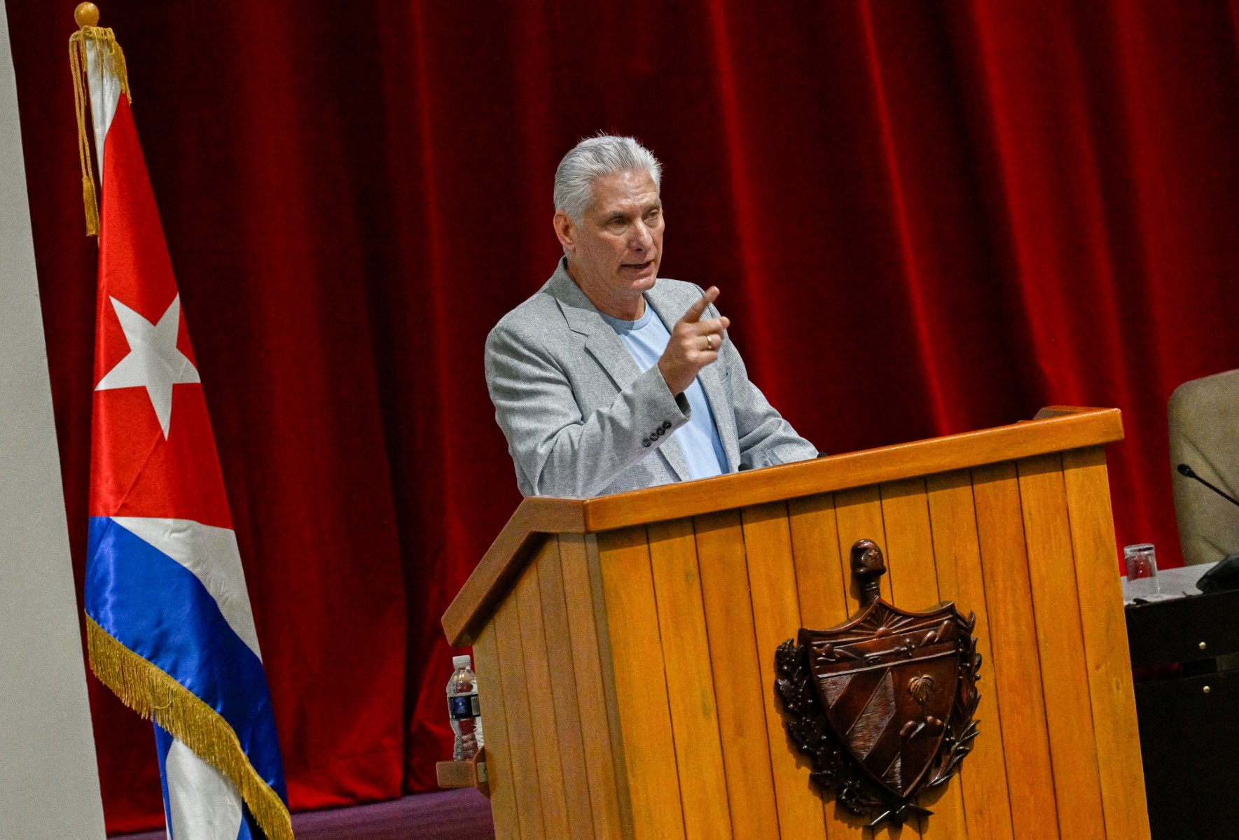 CUBA-GOVERNMENT-CONVOY-AID