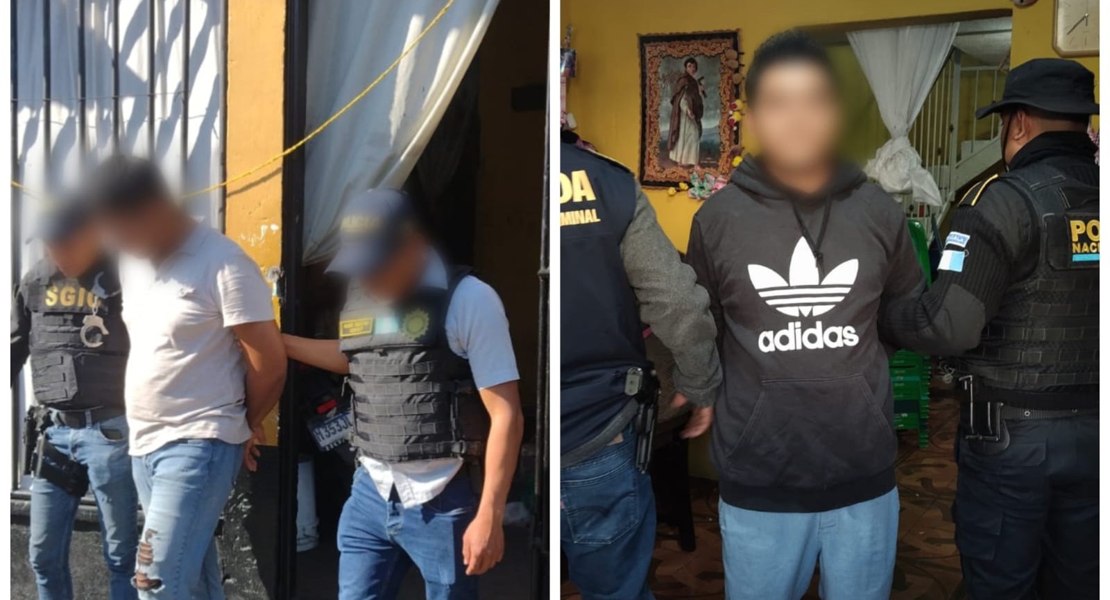 allanamientos extorsiones