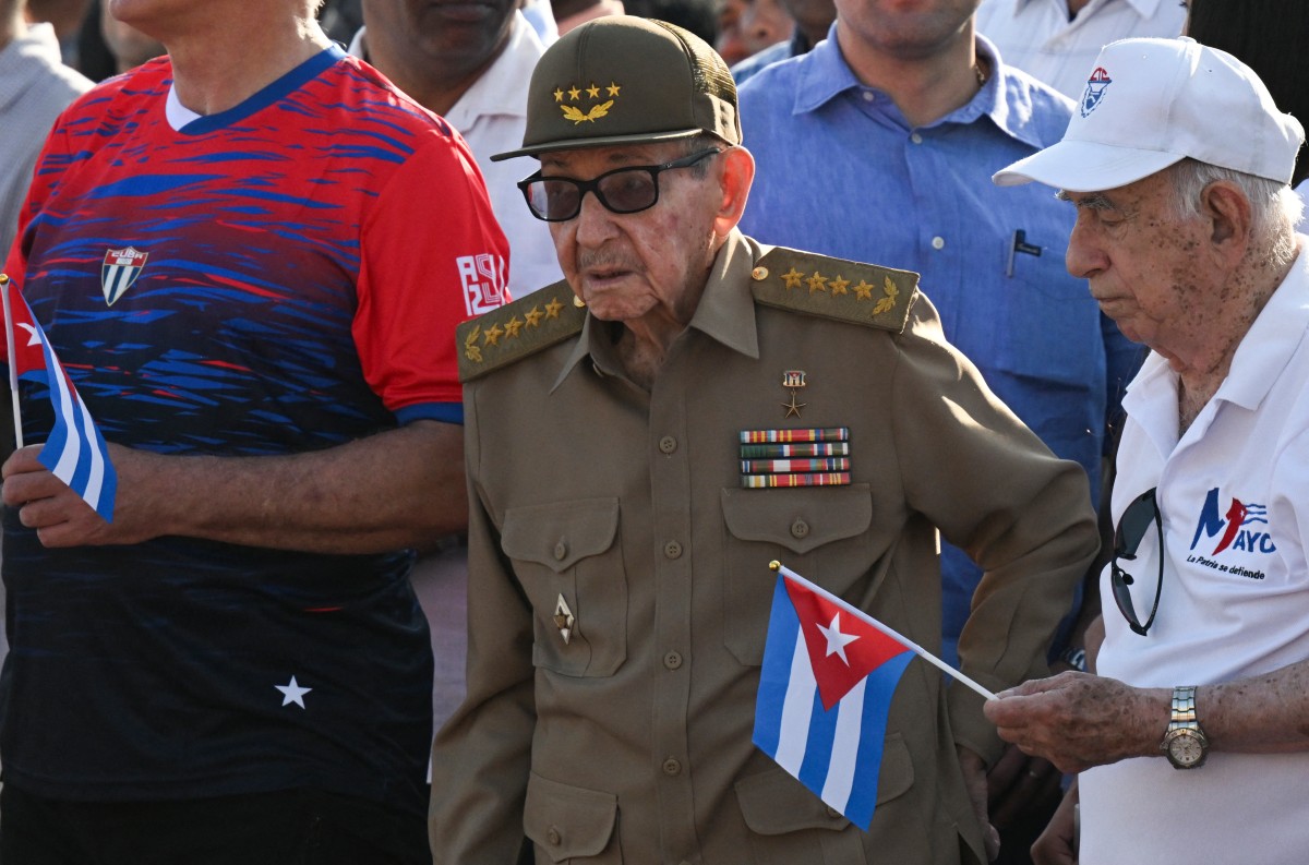 CUBA-POLITICS-SOCIAL-LABOUR-MAY DAY-DEMO
